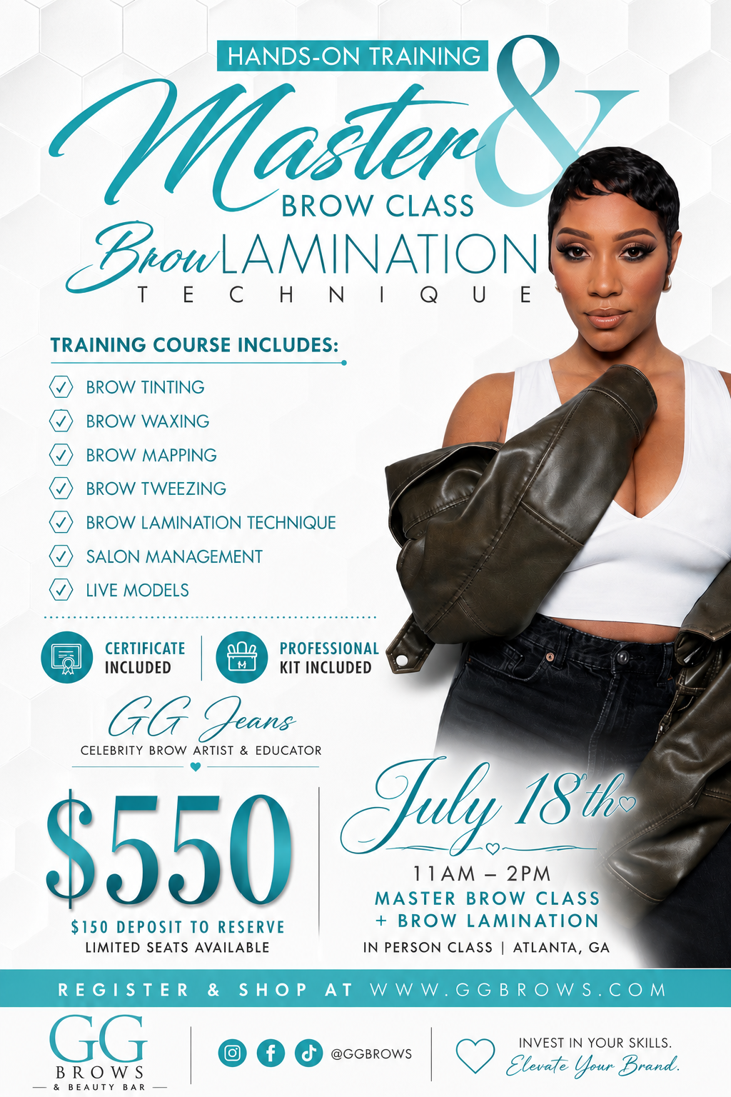 Master Brow Class 7/18th